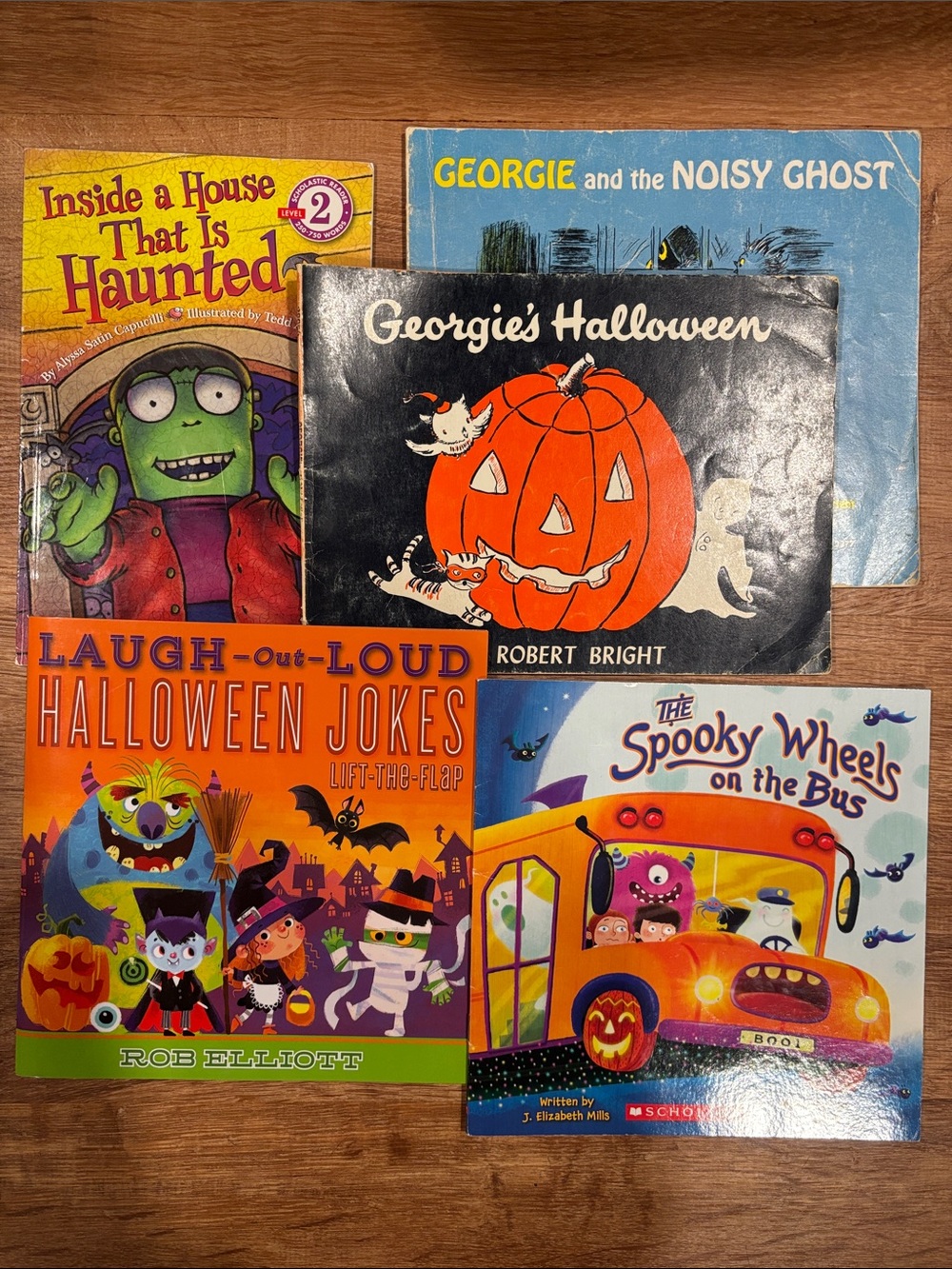 🎃 Halloween Children’s Books, Georgie, Spooky Wheels, Jokes, Haunted,Noisy Ghost